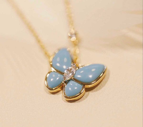 

designer bracele vcat fashion pendant luxury jewelry diamond gold necklace ring women accessorieswhite beimu butterfly sterling silver clavi
