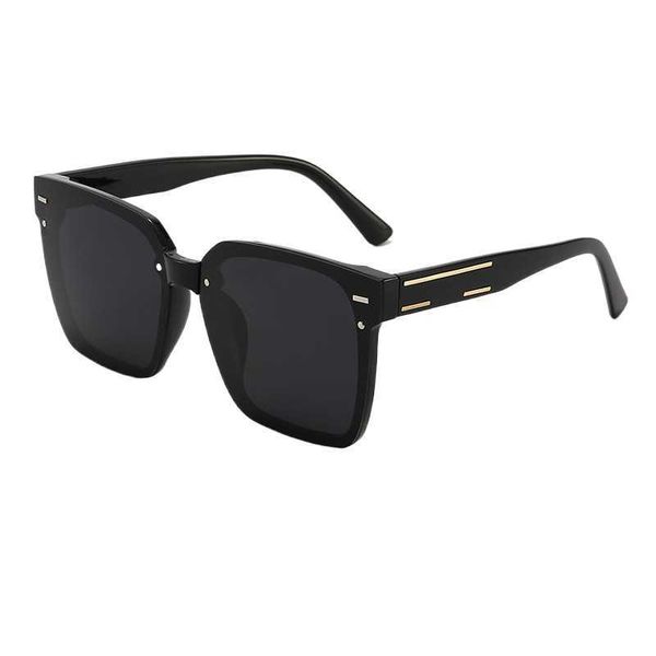 

sunglasses fashion luxury classic mi kou's new high end counter for women polarized solid trend large frame glasses, White;black