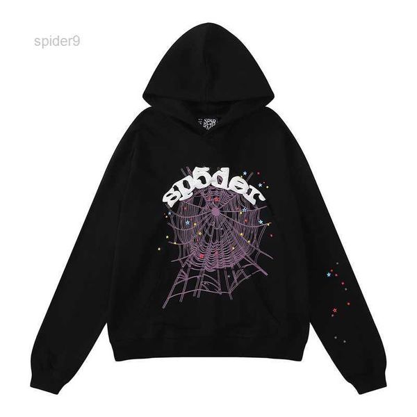 

spider hoodie young thug sp5der 555555 pink hoodie sweater o58i, Black
