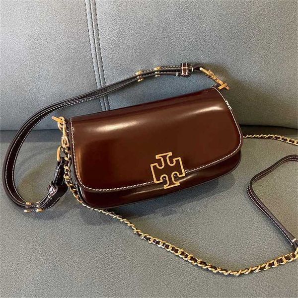 

26% off bag 2024 new launch designer handbag early launch underarm lacquered cowhide flip chain single crossbody genuine leather women'
