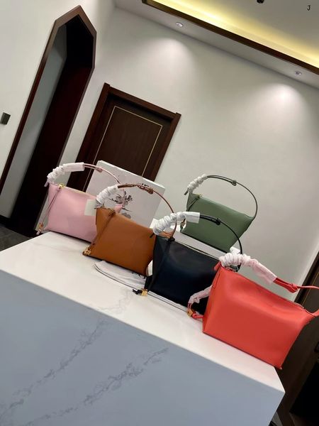 

multicolor Lunch box bag 2023 new 520cubi23ss cowhide macaron underarm bag shoulder bag designer bento bag women's fashion multi-functional classic mini bag dust bag