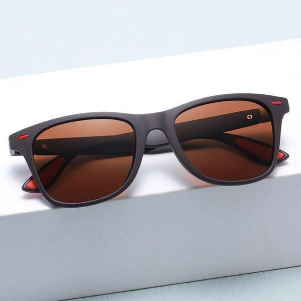 

sunglasses polarized red rice nail travel wearing men and women non mainstream street driving glasses, White;black