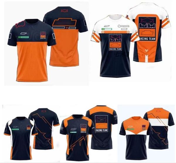 

f1 summer racing t-shirt summer round neck short sleeve same customized