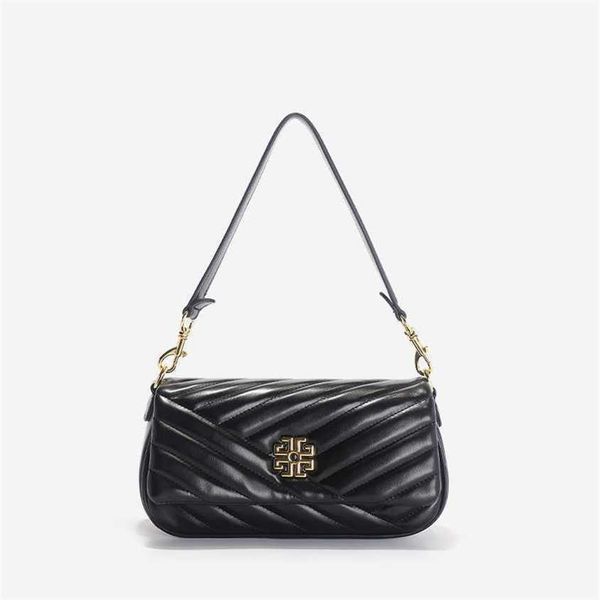 

60% off bag 2024 new launch designer handbag early launch spring/summer lingge fashion grade leather underarm crossbody women's