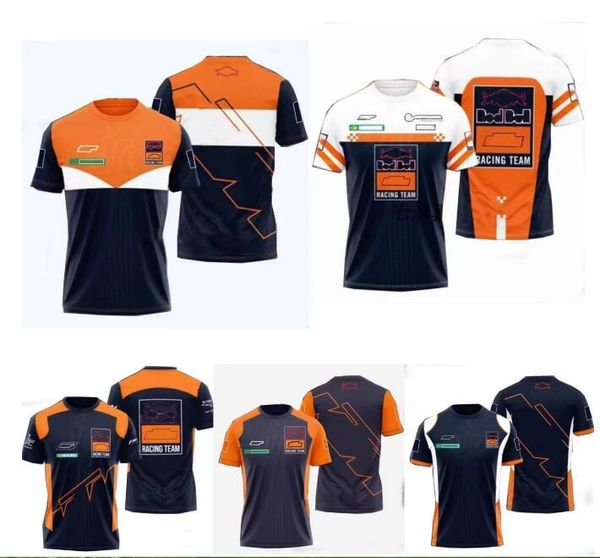 

f1 racing suit summer team short-sleeved t-shirt with the same customization
