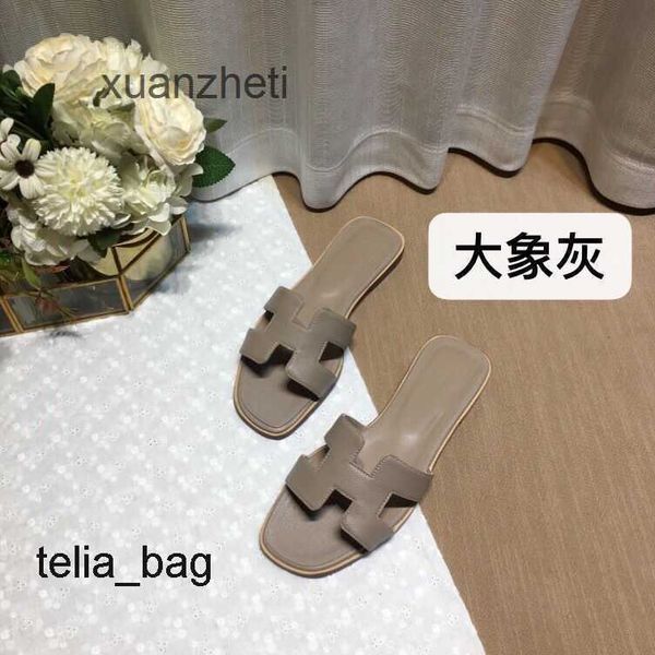

color sandal slippers slipper versatile oran bear designer shoes summer women's matching leatone line for tourism wear flat bottomed be