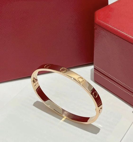 

luxury classic designer bracelets fashion cuff bracelet 316l stainless steel plated 18k gold jewelry valentine's day gift size15,16, Black