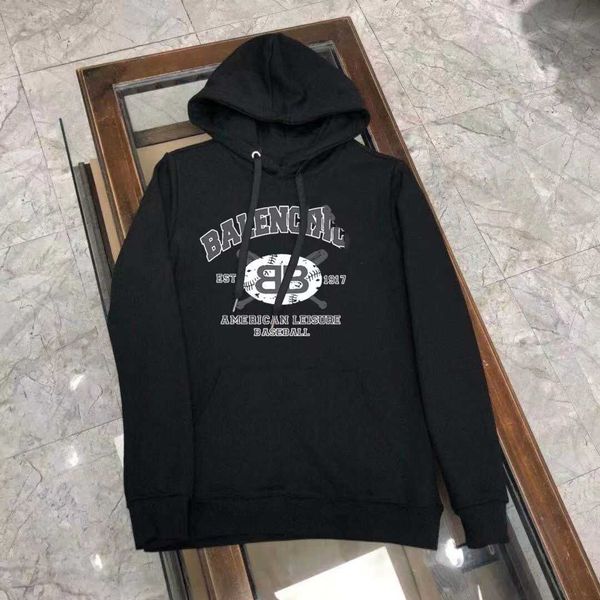 

fashion men women 3d silicone hooded hip hop autumn/winter plus size high street street hooded sweatshirt couple apparel plus size dbc0, Black