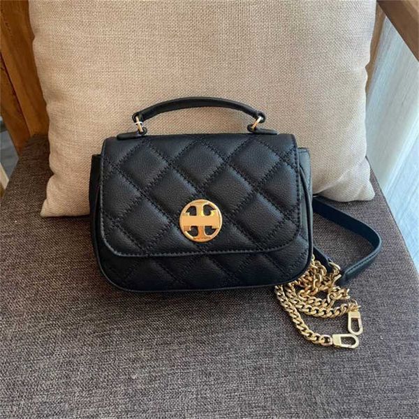 

22% off bag 2024 new launch designer handbag early launch tb xiaoxiangfeng lingge chain one crossbody genuine leather women's