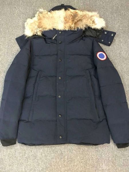 

canada designer men's down jacket women's canadian s parkers winter hooded thick warm coats femalecawu58101289, Black