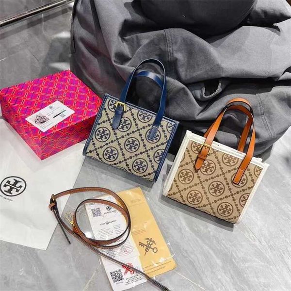 

13% off bag 2024 new launch designer handbagearly launch new tb linggetote fashion leisure old flower canvas shopping mini one shoulder diag