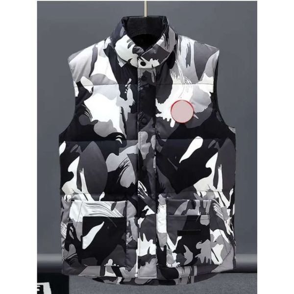 

canada vests down jackets coat womens designer winter vest fashion parkas man classic canadian trend couple coats235, Black