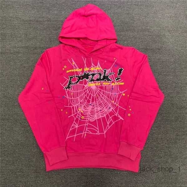 

mens hoodies sweatshirts 2023 new sky blue sp5der hoodie men women 1 hip hop young thug spider world wide 555555 print pullover hoody 1 jv8u, Black