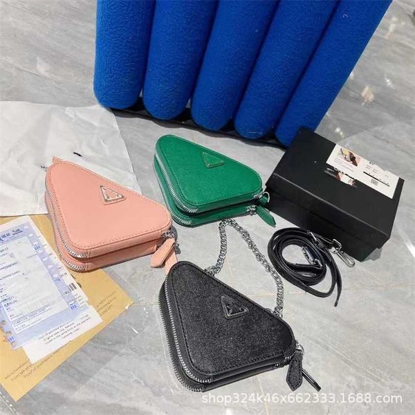 

20% off bag 2024 new launch designer handbag early launch boutique new simple multifunctional small triangle strap single crossbody