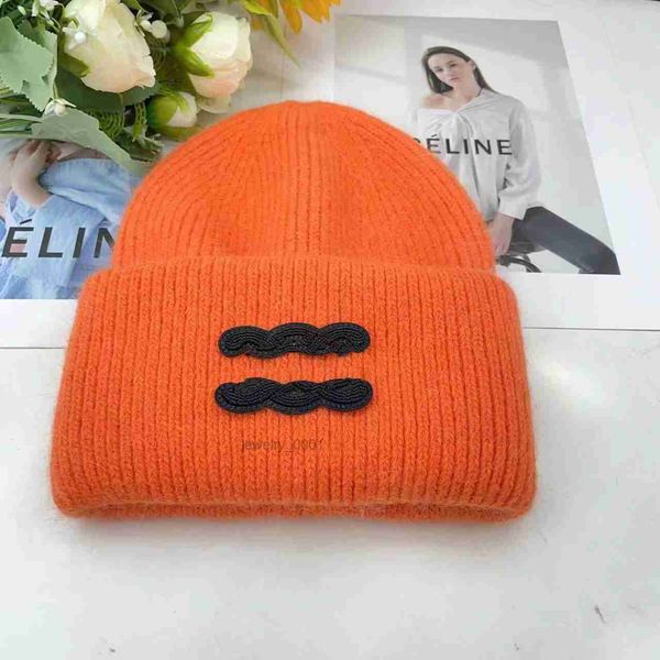 

triumphal arch new rabbit hair knitted hat women's autumn and winter korean version versatile thickened ear protecting 6ofh, Blue;gray