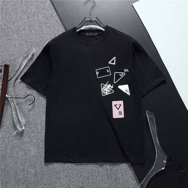 

short sleeve men's fashion brand men's polo shirt loose high-quality women's shirt m-3xl, White;black