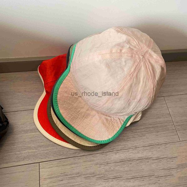 

caps hats fashion baby baseball caps summer kids sun hat chidlren retro quick drying soft brim duck tongue hat x0828, Yellow