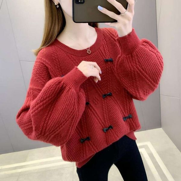 

fashion bow knot base shirt womens sweaters for women autumn and winter wholesale korean all matching sweater, White;black