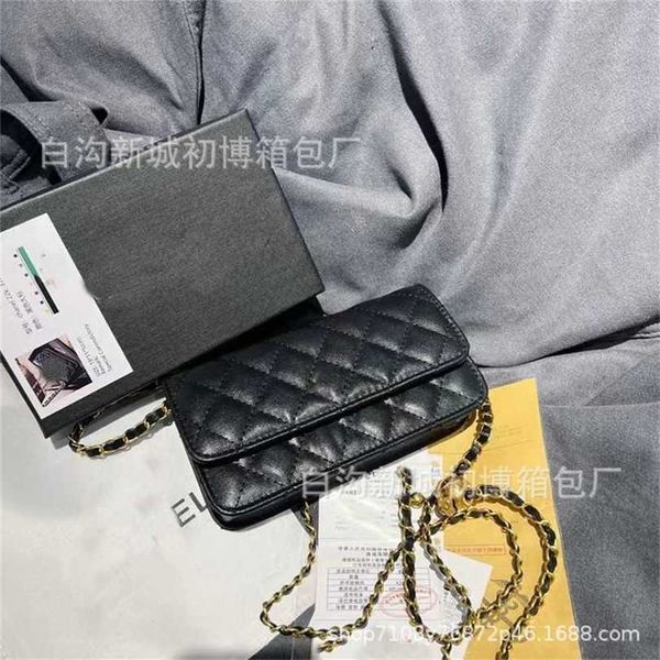 

20% off bag 2024 new launch designer handbag new fragrant embroidery thread caviar lingge small golden ball gift box packaging2mkd