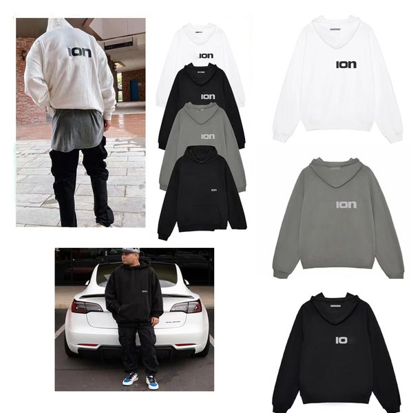 

designer mens hoodie autumn and winter hoodies couples american high street hip hop loose coat letter printed clothing size xs-3xl black whi