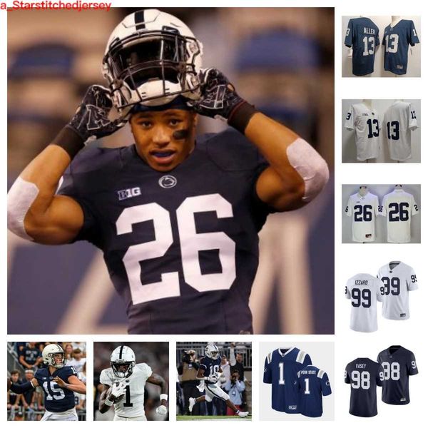 

2023 penn state nittany lions football 6 harrison wallace iii 15 amin vanover 5 omari evans 27 payne jr. 71 olaivavega ioane 2 liam clifford, Black