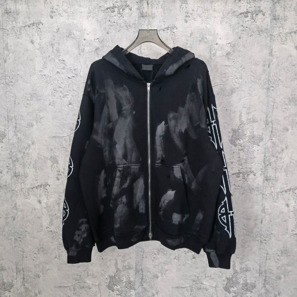 

men's plus size outerwear & coats sizehoodies hoodies suit hooded casual fashion color stripe printing asian size wild breathable ft2g, Black;brown