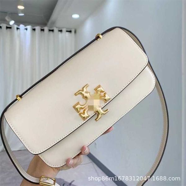 

12% off bag 2024 new launch designer handbag early launch quick launch new tb women's horizontal small gold brick one shoulder crossbod