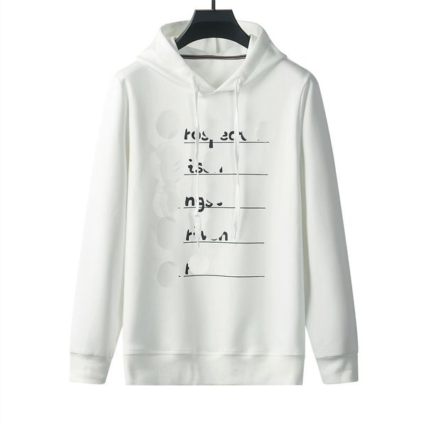 

2023 new men's and women's hoodie brand luxury designer hoodie sportswear loose european fashion sportswear casual couple hoodie, Black
