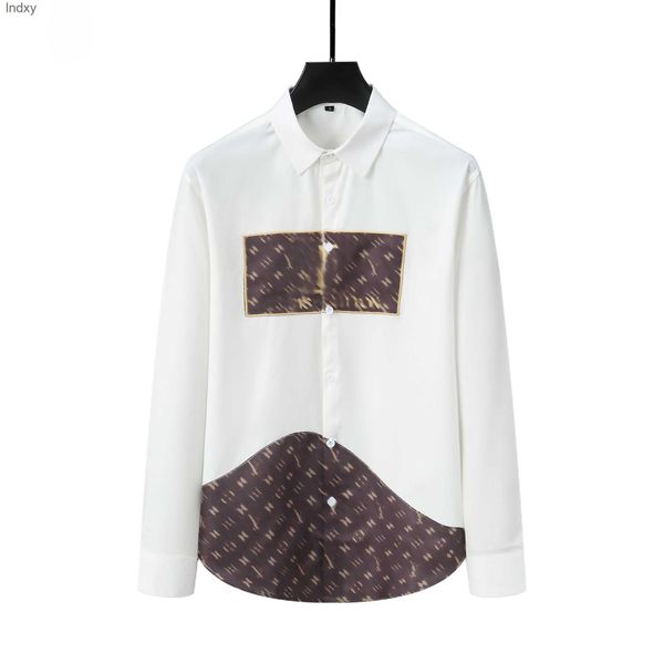 

designers mens dress shirts business casual classic sleeve shirt brands men spring slim fit, White;black
