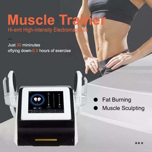 

selling rf handles muscle stimulating fat removal fat burning muscle engraving efficient ems body sculpting machine