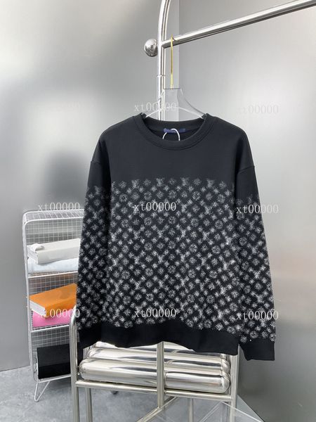 

mens designer sweaters hoodies famous hip hop men women hoodie street cotton loose fit sleeve sweatshirt womens casual round neck long sweat, Black;brown