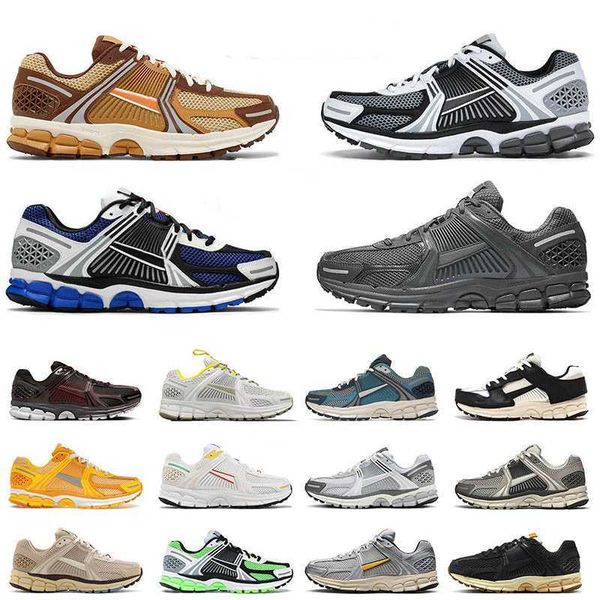 

5 vomero zooms running shoes electric green black anthracite oatmeal vast grey timeless panda men womens vomeros anti slip climbing sneakers, White;red