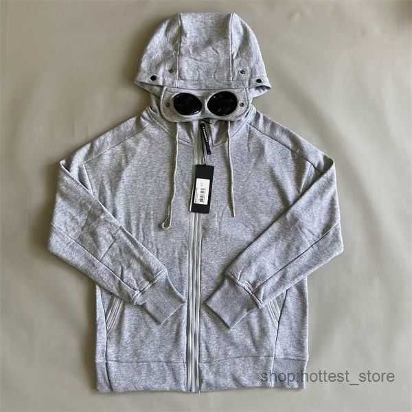 

men's hoodies sweatshirts cp hooded jackets windproof storm cardigan overcoat fashion company hoodie zip fleece lined coat men 13ilhv k, Black