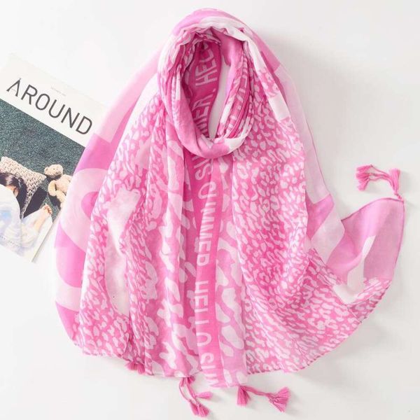 

fashionable letter printed cotton scarf travel sunblock beach towel womens decorative shawl, Blue;gray