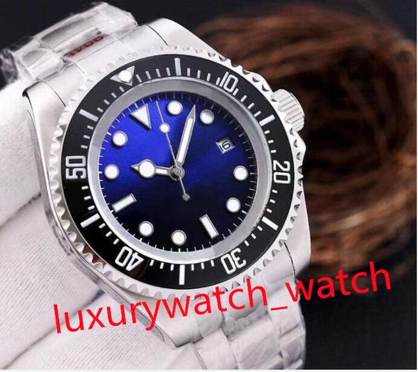 

mens watch automatic mechanical watches 44mm for men classic fashion wristwatch sapphire mirror stainless steel wristwatches montre de luxe, Slivery;brown
