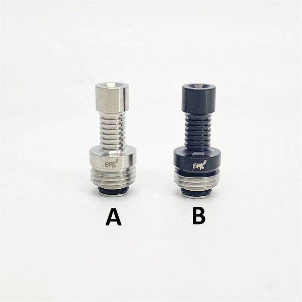 

1pcs drip tip straw joint emc billet box bb tank stainless steel