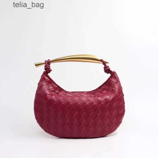 

girl shark handbag bottegaas sardine bags venetaas half luxury soft leather pleated bag cow woven classic large capacity casual carrying und