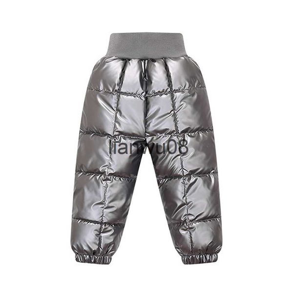 

clothing sets children warm winter boys clothes set down jacket hooded coatpants kids snowsuit thicken costume 1 2 3 4 5 years x0828 x0829, White