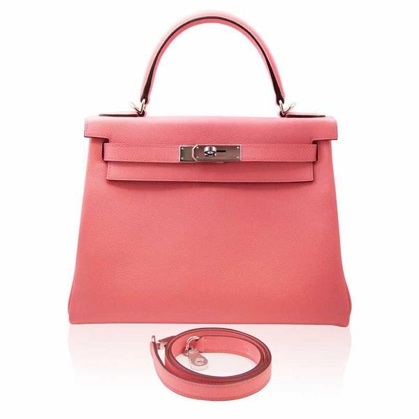 

kellies box leather designer bags genuine leather bags box leather calfleather retourne rose