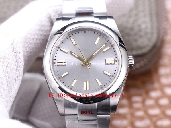 

ew ewf maker watch 114300 silver dial 41mm president sapphire cal.3230 automatic mechanical 904l oyster bracelet watches mens men's wri, Slivery;brown
