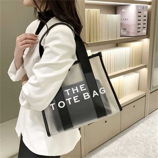 

22% off bag 2024 new launch designer handbag fashionable jelly tote simple style stamped thetotebag for women
