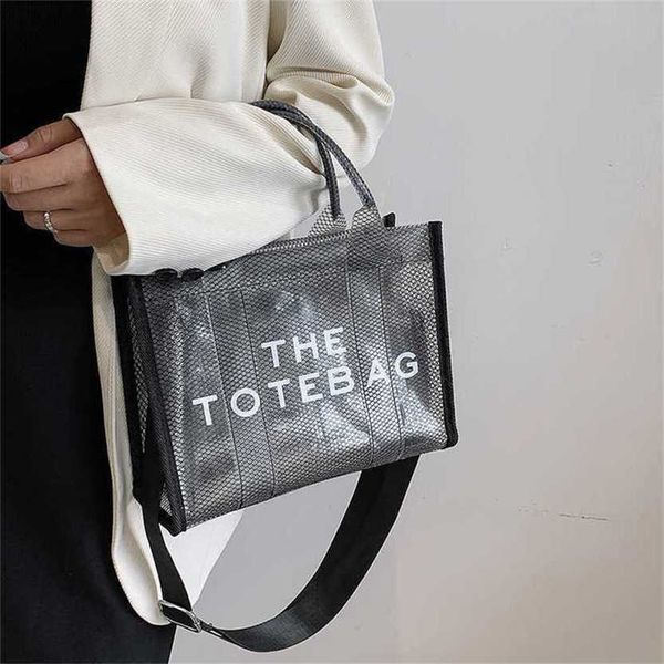 

20% off bag 2024 new launch designer handbag women's pvc jelly large capacity handheld tote s crossbody