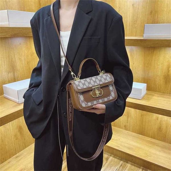 

26% off bag 2024 new launch designer handbag advanced women's printing small square versatile one crossbody personalized