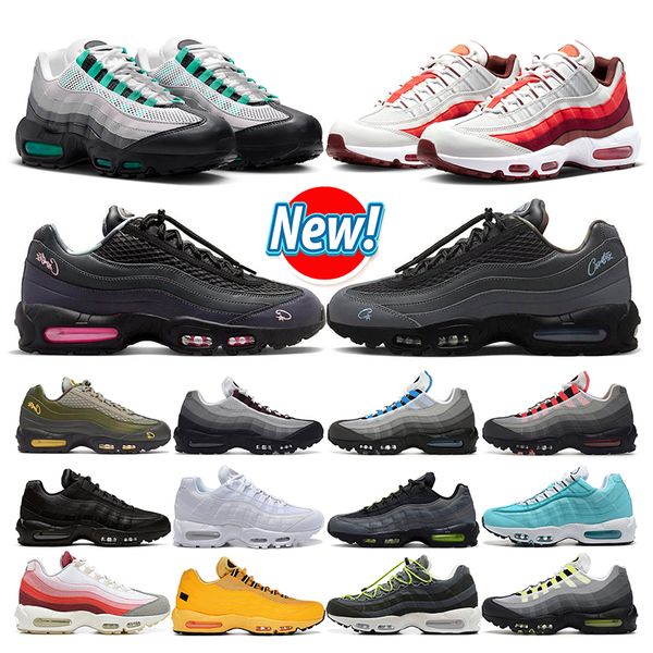 

95 95s running shoes trainers sport sneakers women men dark driftwood khaki total orange noir volt light charcoal beige bordeaux mens runnin
