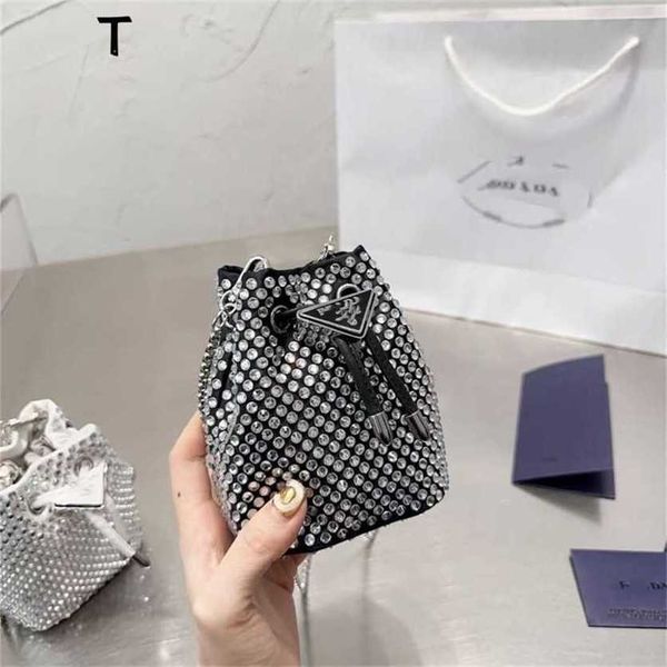 

22% off bag 2024 new launch designer handbag lucky wallet full handheld women's diamond chain cross body bucket one small