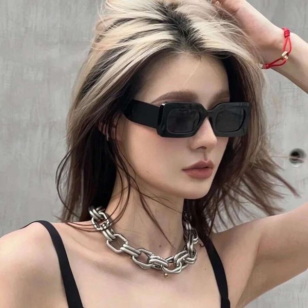 

item title jelly colored square sunglasses ins tide concave shape, White;black