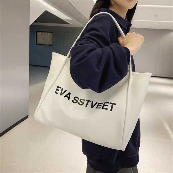 

12% off bag 2024 new launch designer handbag korean high capacity for women's autumn new commuter shoulder with foreigner letter tote b