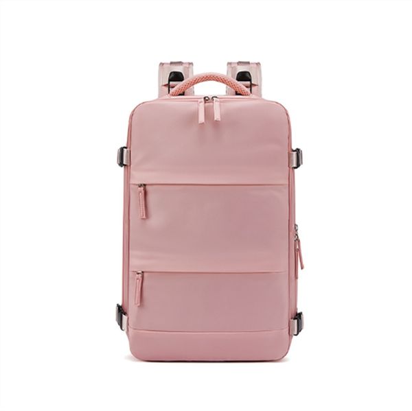 

women lapbackpack 15.6inch teenage girl usb charging school backpack independent shoe bag travel backpack outdoor backpack a21
