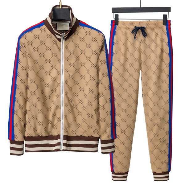 

designer mens tracksuits women embroidery tracksuit sets street sports suit, Gray