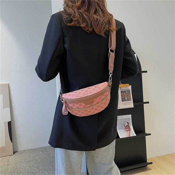 

bag 2024 new launch designer handbag canvas casual chest waist versatile chain single shoulder crossbody small